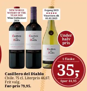 Dagli'Brugsen Casillero del Diablo tilbud
