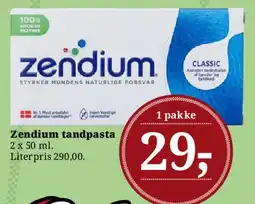 Dagli'Brugsen Zendium tandpasta tilbud