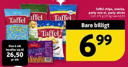 Løvbjerg Taffel chips / snacks tilbud