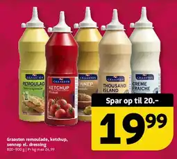Løvbjerg Graasten remoulade / ketchup / sennep / dressing tilbud