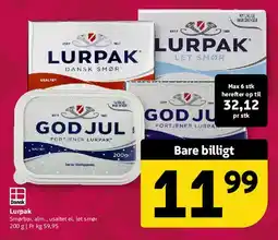 Løvbjerg Lurpak smør tilbud