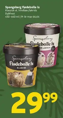 Løvbjerg Spangsberg flødeboller is tilbud
