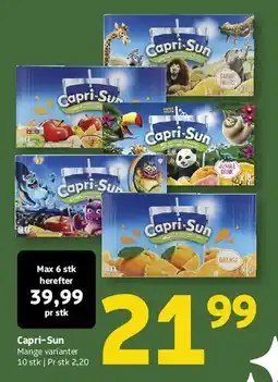 Løvbjerg Capri-Sun tilbud