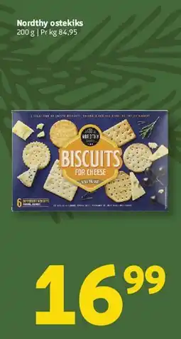 Løvbjerg Nordthy / Biscuits (ostekiks) tilbud