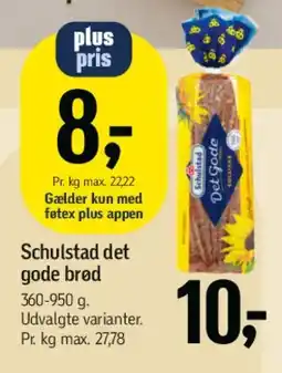 Føtex Det gode brød tilbud
