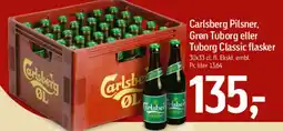 Føtex Carlsberg Pilsner, Grøn Tuborg eller Tuborg Classic tilbud