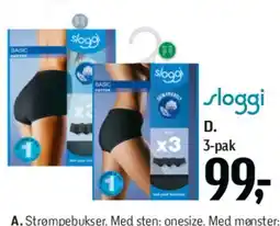 Føtex Sloggi 3-pak tilbud