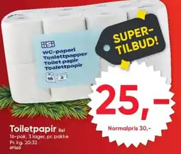 BigDollar lisi Toiletpapir tilbud