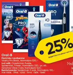 BigDollar Oral-B Elektriske tandbørster tilbud