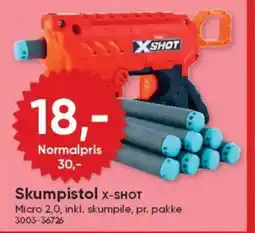 BigDollar X-SHOT Skumpistol tilbud