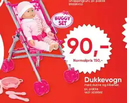 BigDollar Dukkevogn tilbud