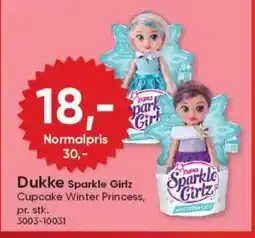 BigDollar Dukke Sparkle Girlz tilbud
