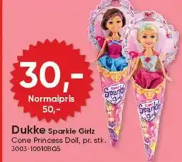 BigDollar Dukke Sparkle Girlz tilbud