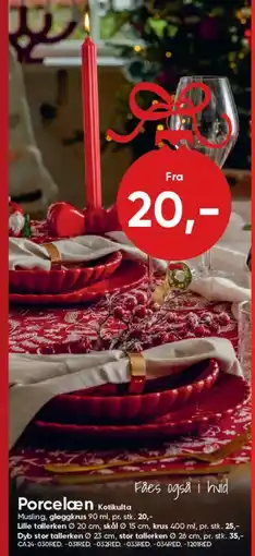 BigDollar Porcelæn Kotikulta tilbud