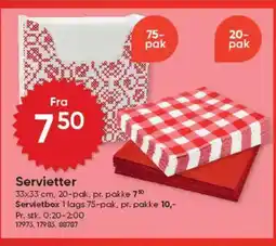 BigDollar Servietter tilbud