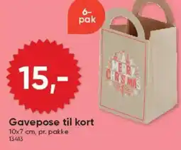 BigDollar Gavepose til kort tilbud