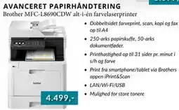 CBC Brother MFC-L8690CDW alt-i-én farvelaserprinter tilbud