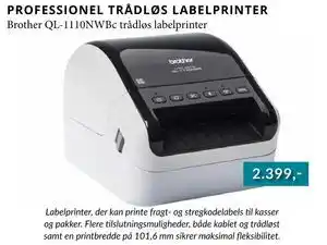 Brother QL-1110NWBc trådløs labelprinter