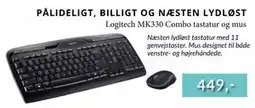 CBC Logitech MK330 Combo tastatur og mus tilbud