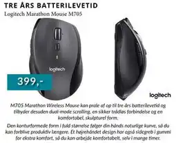 CBC Logitech Marathon Mouse M705 tilbud