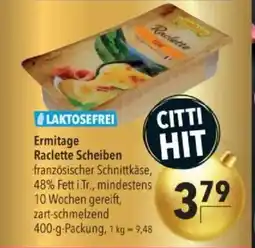 Citti Ermitage Raclette Scheiben tilbud