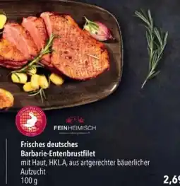 Citti Frisches deutsches Barbarie-Entenbrustfilet tilbud
