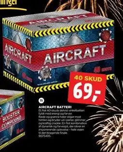 jem & fix AIRCRAFT BATTERI tilbud