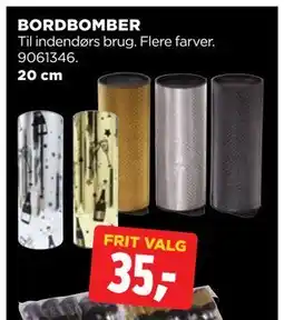 jem & fix BORDBOMBER tilbud