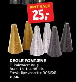 jem & fix KEGLE FONTÆNE tilbud
