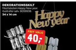 jem & fix DEKORATIONSSKILT tilbud