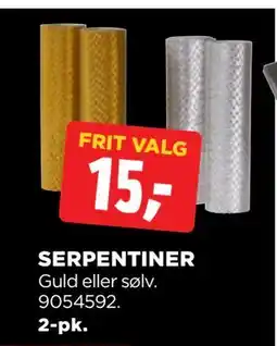 jem & fix SERPENTINER tilbud