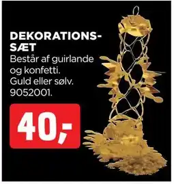 jem & fix DEKORATIONSSÆT tilbud