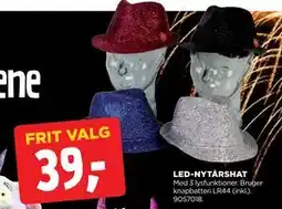 jem & fix LED-NYTÅRSHAT tilbud