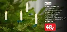 jem & fix JULETRÆSLYS tilbud