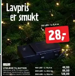 jem & fix LYSKÆDE TIL BATTERI tilbud