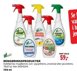 jem & fix RENGØRINGSPRODUKTER tilbud