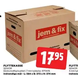 jem & fix FLYTTEKASSE tilbud