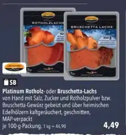 Citti Platinum Rotholz- oder Bruschetta-Lachs tilbud