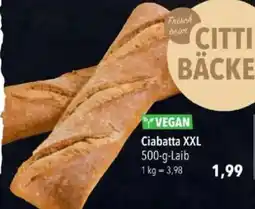 Citti Ciabatta XXL tilbud