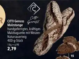 Citti CITTI Genuss Malzstange tilbud