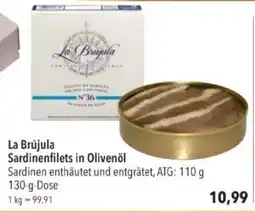 Citti La Brújula Sardinenfilets in Olivenöl tilbud