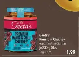 Citti Geeta's Premium Chutney tilbud
