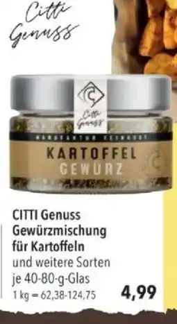 Citti CITTI Genuss Gewürzmischung für Kartoffeln tilbud