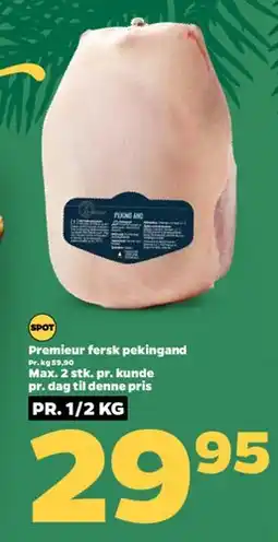 Netto Fersk pekingand tilbud