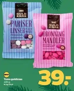 Netto Toms Guldknas (poset) tilbud