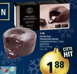 Citti Chef de Paris Französischer Dessert tilbud