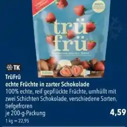 Citti TrüFrü echte Früchte in zarter Schokolade tilbud