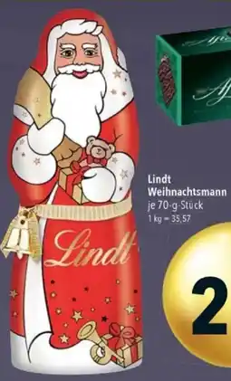 Citti Lindt Weihnachtsmann tilbud