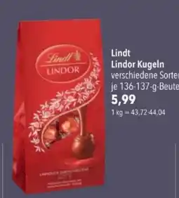 Citti Lindt Lindor Kugeln tilbud