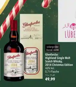 Citti Glenfarclas Highland Single Malt Scotch Whisky, 2014 Christmas Edition tilbud